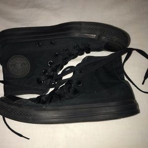 ALL BLACK CONVERSE